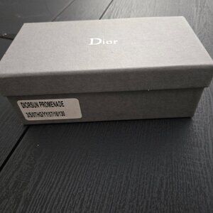 Christian Dior Diorsun Promenade Silver empty gift box for sunglasses